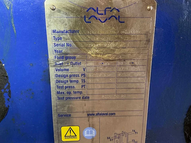 2006 alfa laval tl10bfm platenwarmtewisselaar - afbeelding 14 van  14