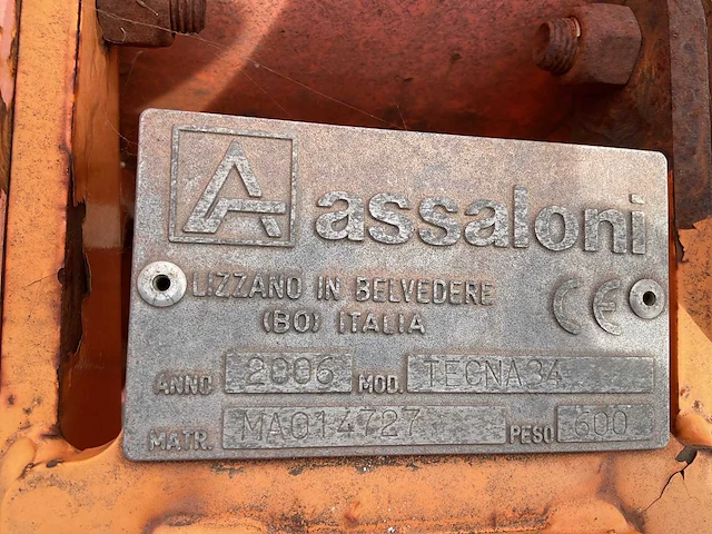 2006 assaloni tec a34 sneeuwschuiver - afbeelding 7 van  7