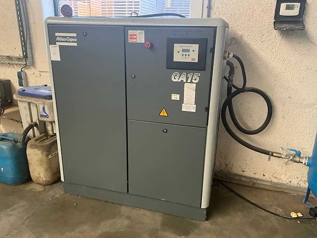 2006 atlas copco ga15 schroefcompressor - afbeelding 1 van  6