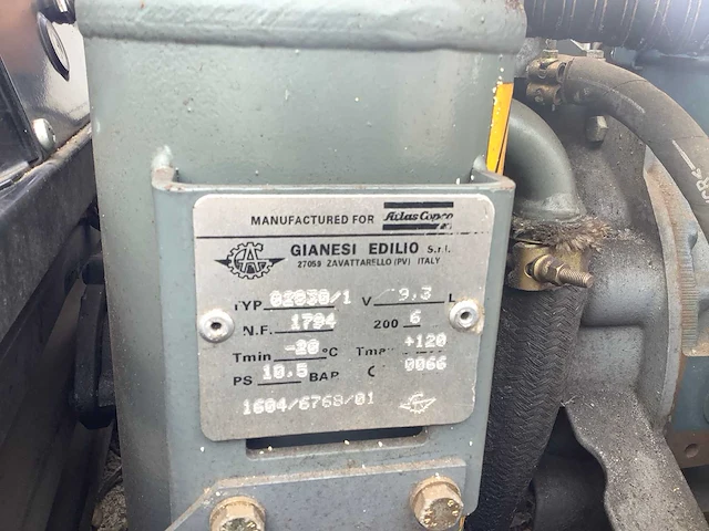 2006 atlas copco hogedrukcompressor - afbeelding 8 van  9