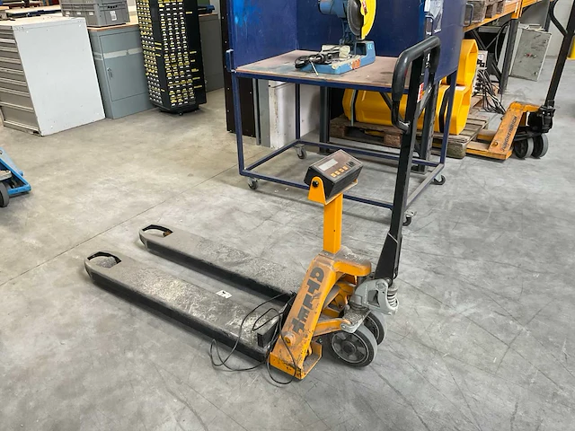 2006 atlet wb2000 hand hydraulische palletwagen met weeginstallatie - afbeelding 2 van  6