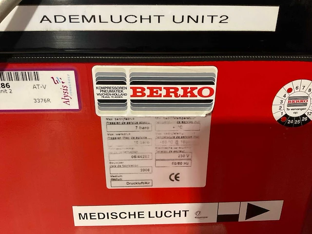 2006 berko medische luchtunit - afbeelding 4 van  4