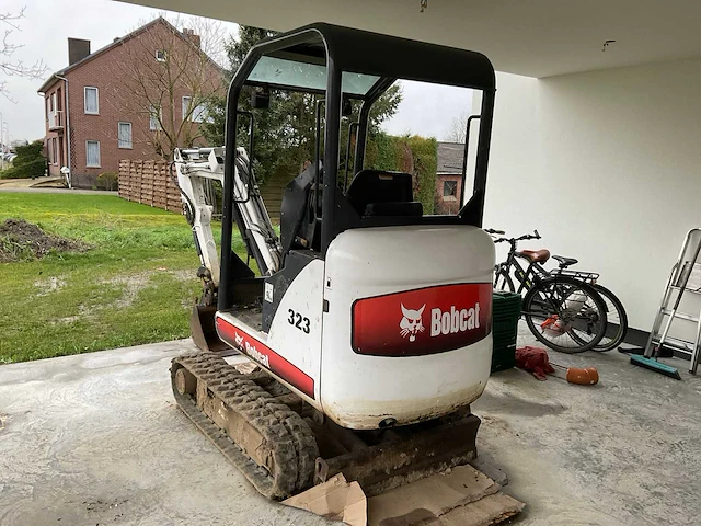 2006 bobcat 323 rupsgraafmachine - afbeelding 15 van  18