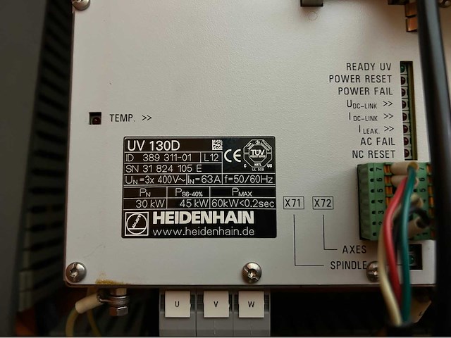 2006 bridgeport 5ax-500 xp3 cnc universele machinecentrum - afbeelding 5 van  16