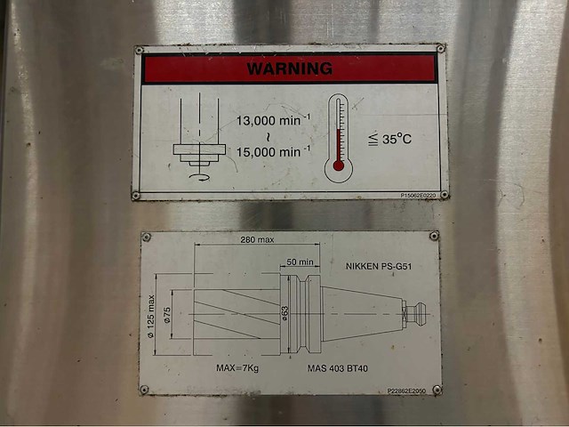 2006 bridgeport 5ax-500 xp3 cnc universele machinecentrum - afbeelding 15 van  16