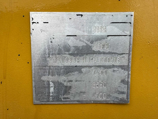 2006 caterpillar 908 908 908h 906 shovel (4x) (wegens contractbreuk) - afbeelding 57 van  63