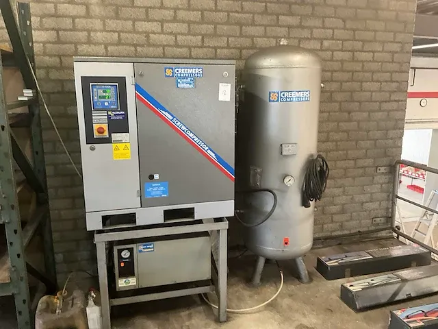 2006 creemers rcb7,5 / 10 schroefcompressor - afbeelding 1 van  13