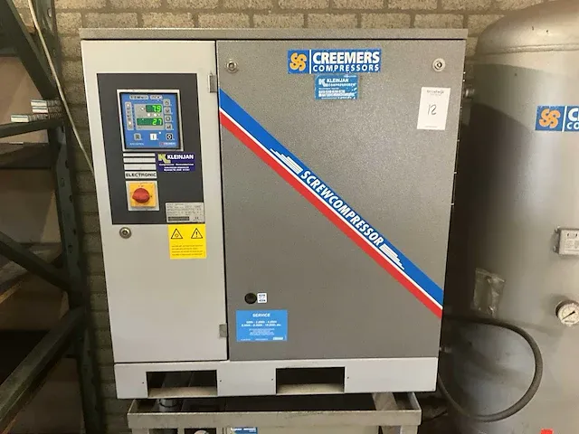 2006 creemers rcb7,5 / 10 schroefcompressor - afbeelding 6 van  13