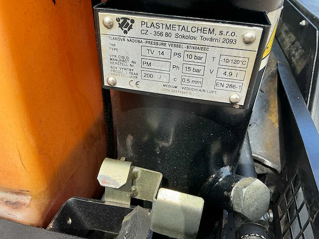 2006 doosan 7/20 luchtcompressor - afbeelding 6 van  16