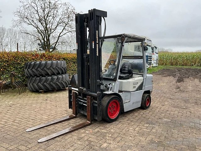 2006 doosan g33p-3 vorkheftruck - afbeelding 1 van  34