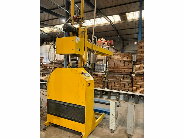 2006 duivestein rp2 automatische vacuümheffer v.v. vacuümkussen 120x12cm, lengte meetsysteem, heftafel 1.000kg - afbeelding 4 van  13