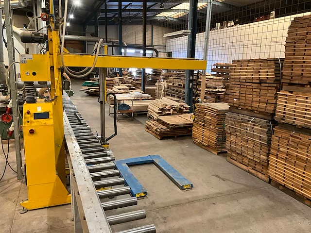 2006 duivestein rp2 automatische vacuümheffer v.v. vacuümkussen 120x12cm, lengte meetsysteem, heftafel 1.000kg - afbeelding 5 van  13