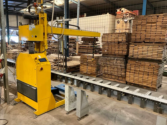 2006 duivestein rp2 automatische vacuümheffer v.v. vacuümkussen 120x12cm, lengte meetsysteem, heftafel 1.000kg - afbeelding 6 van  13