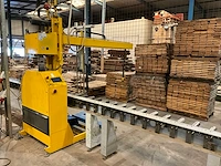 2006 duivestein rp2 automatische vacuümheffer v.v. vacuümkussen 120x12cm, lengte meetsysteem, heftafel 1.000kg - afbeelding 6 van  13
