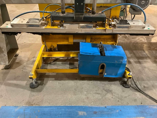2006 duivestein rp2 automatische vacuümheffer v.v. vacuümkussen 120x12cm, lengte meetsysteem, heftafel 1.000kg - afbeelding 11 van  13