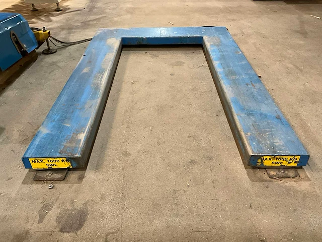 2006 duivestein rp2 automatische vacuümheffer v.v. vacuümkussen 120x12cm, lengte meetsysteem, heftafel 1.000kg - afbeelding 12 van  13