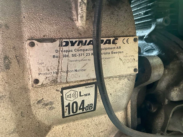 2006 dynapac lt6000 trilstamper - afbeelding 9 van  9