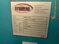 2006 dynobend cnc doornbuigmachine - afbeelding 3 van  20