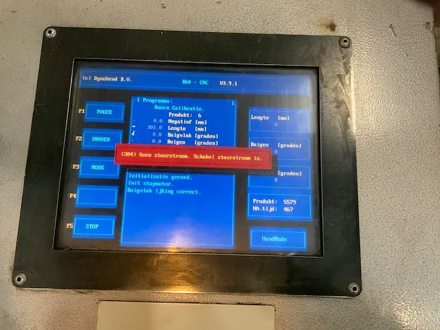 2006 dynobend cnc doornbuigmachine - afbeelding 20 van  20