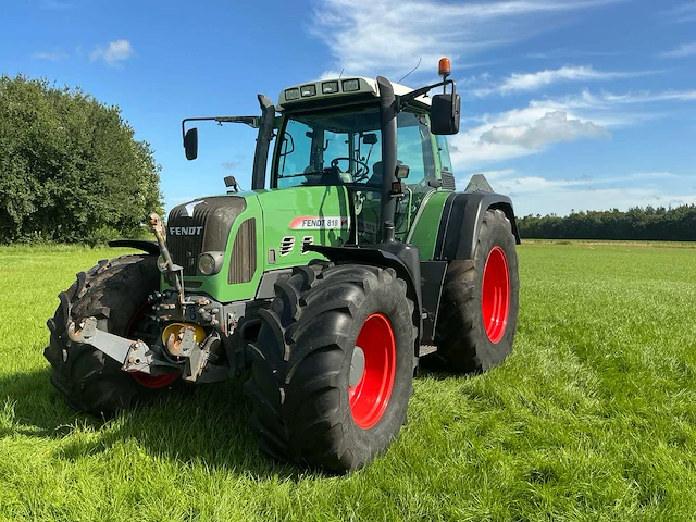 2006 fendt 818 vierwielaangedreven landbouwtractor - afbeelding 1 van  49