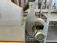 2006 flexam bandschuurmachine 180mm v.v. afzuiging en pneumatische afzuigklep - afbeelding 3 van  11