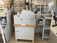 2006 flexam bandschuurmachine 180mm v.v. afzuiging en pneumatische afzuigklep - afbeelding 1 van  11