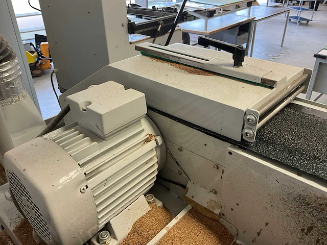 2006 flexam bandschuurmachine 180mm v.v. afzuiging en pneumatische afzuigklep - afbeelding 11 van  11
