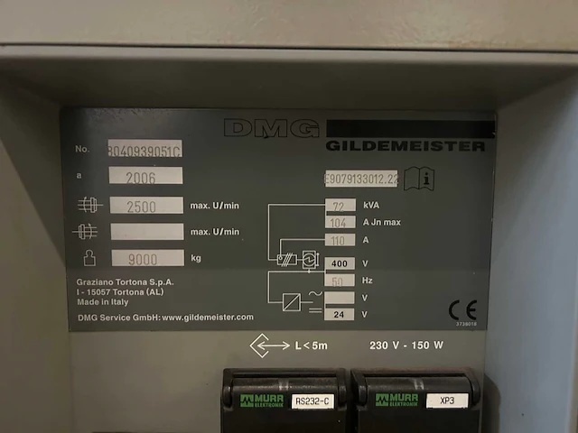 2006 gildemeister ctx 620 lineaire cnc-draaibanken - afbeelding 15 van  22