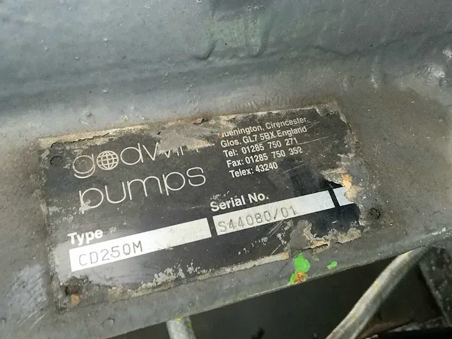 2006 godwin pumps cd250m waterpomp - afbeelding 4 van  12