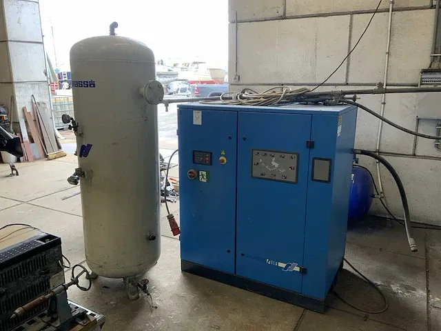 2006 grassair rlr20 13bar v8 schroefcompressor - afbeelding 1 van  13