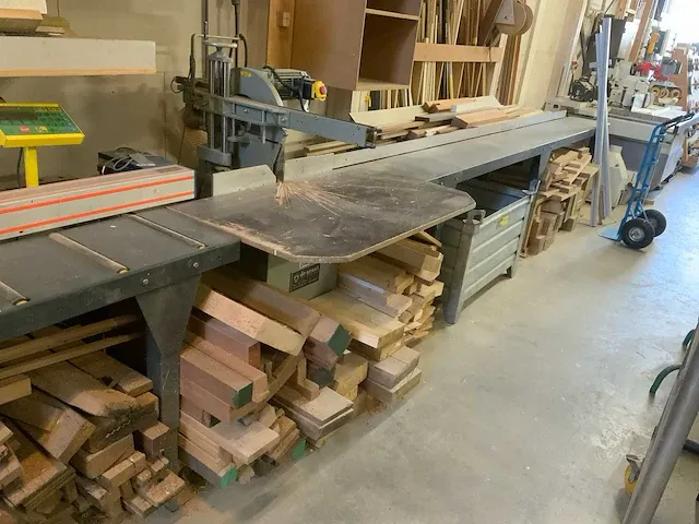 2006 graule/tigerstop zs170n/ts4.8l semi automatische akortcirkelzaagmachine - afbeelding 1 van  9