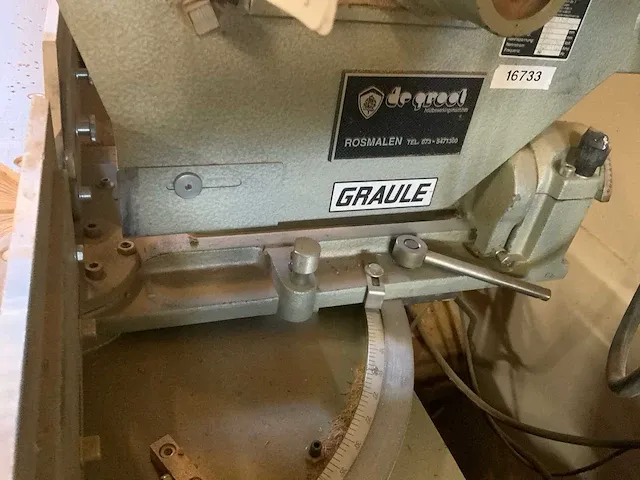2006 graule/tigerstop zs170n/ts4.8l semi automatische akortcirkelzaagmachine - afbeelding 7 van  9
