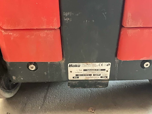 2006 halo e350 schrobmachine - afbeelding 5 van  14