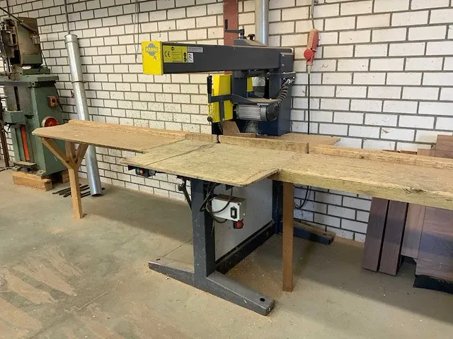 2006 harwi 625-h radiaalafkortzaagmachine - afbeelding 2 van  9