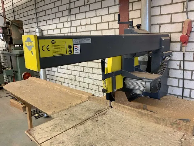 2006 harwi 625-h radiaalafkortzaagmachine - afbeelding 3 van  9