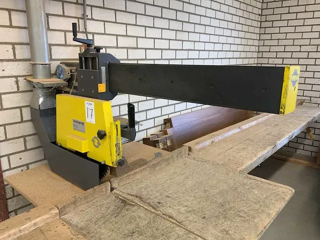 2006 harwi 625-h radiaalafkortzaagmachine - afbeelding 4 van  9