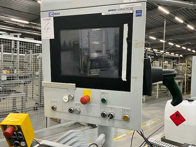 2006 homag optimat kal 310 kantenschuurmachine - afbeelding 8 van  17