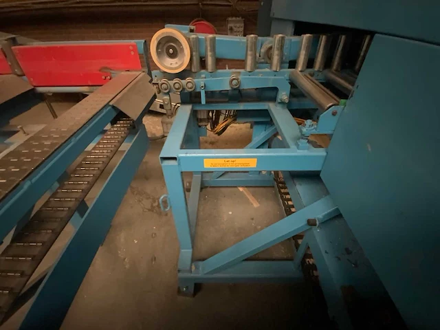 2006 hundegger speedcut sc1-160 hout bewerkingscentrum - afbeelding 9 van  33