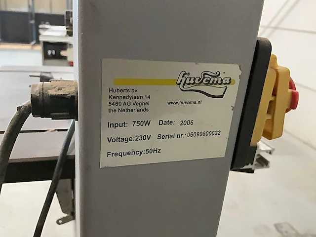 2006 huvema hu 120 bs lintzaagmachine - afbeelding 8 van  8