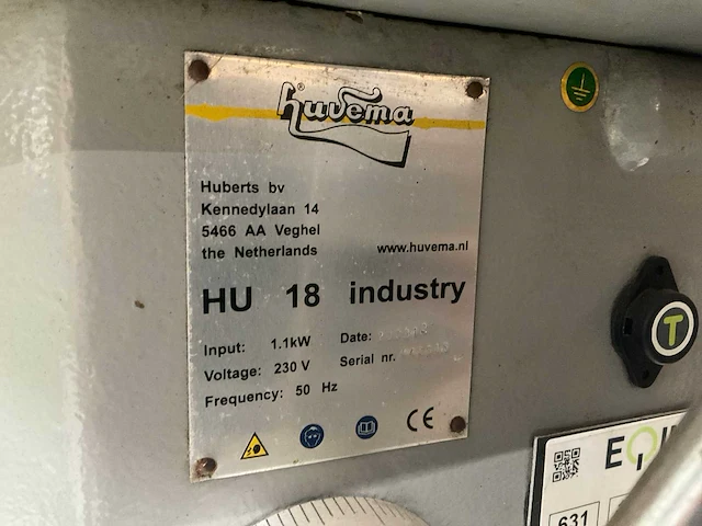 2006 huvema hu 18 tafelboormachine - afbeelding 4 van  4