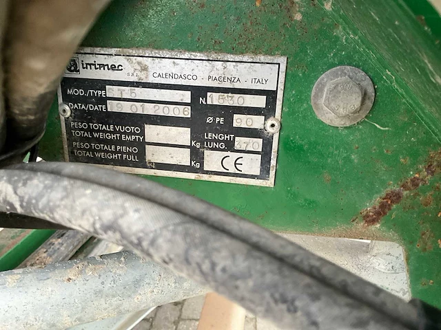 2006 irrimec st5 beregeningshaspel - afbeelding 30 van  36