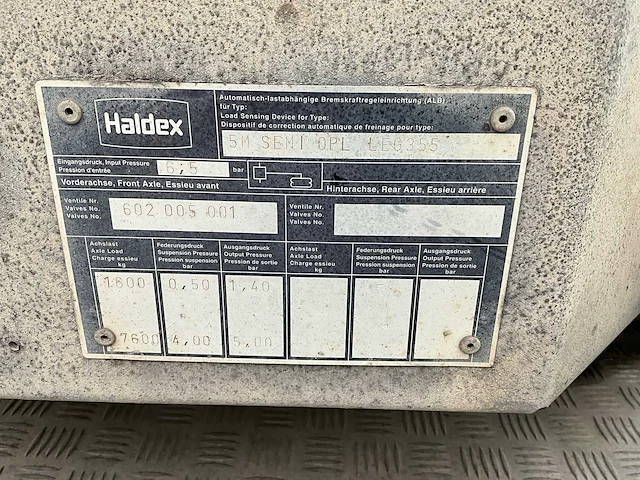 2006 iveco daily 35c18 met veldhuizen oplegger be combinatie - afbeelding 28 van  35