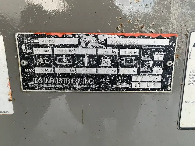 2006 jlg 460sj hoogwerker - afbeelding 10 van  18
