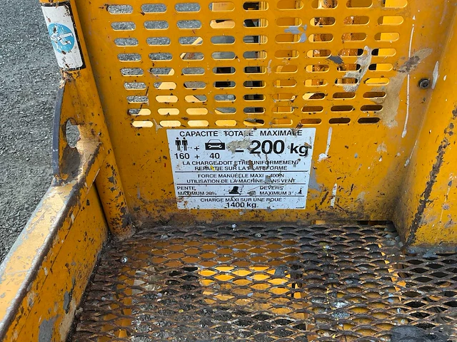 2006 jlg toucan 1100a hoogwerker - afbeelding 2 van  10
