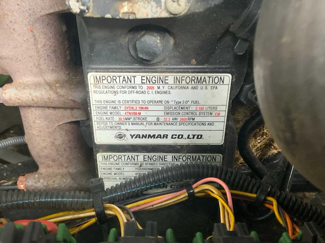2006 john deere 1505 zitmaaier - afbeelding 17 van  25