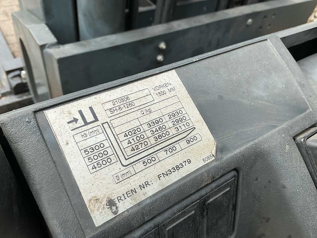 2006 jung heinrich efg545530d7 vorkheftruck - afbeelding 19 van  28