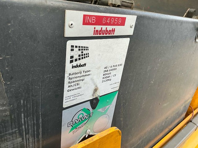 2006 jung heinrich efg545530d7 vorkheftruck - afbeelding 21 van  28