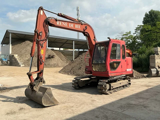 2006 kato hd307 rupsgraafmachine - afbeelding 1 van  47