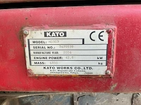 2006 kato hd307 rupsgraafmachine - afbeelding 42 van  47