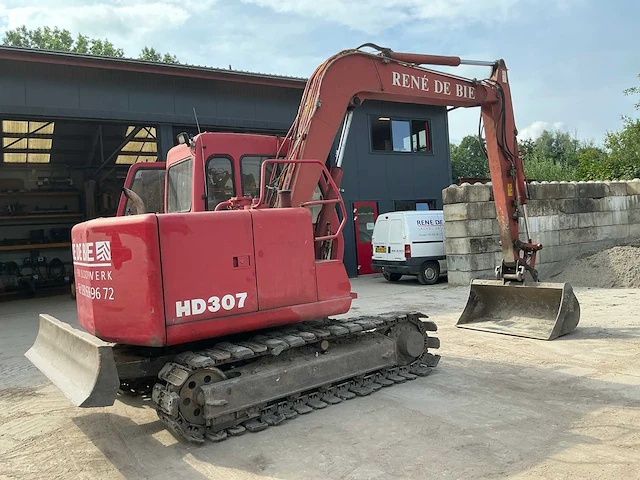 2006 kato hd307 rupsgraafmachine - afbeelding 45 van  47